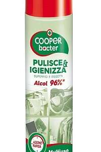 Disinfettante e igienizzante alcolico per superfici e tessuti