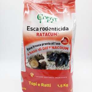 Esca Rodenticida in Pasta - RATACUM