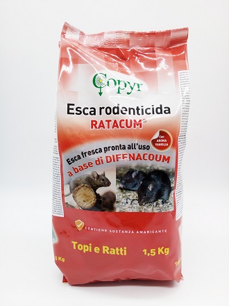 Esca Rodenticida in Pasta - RATACUM Esca Rodenticida in Pasta - RATACUM